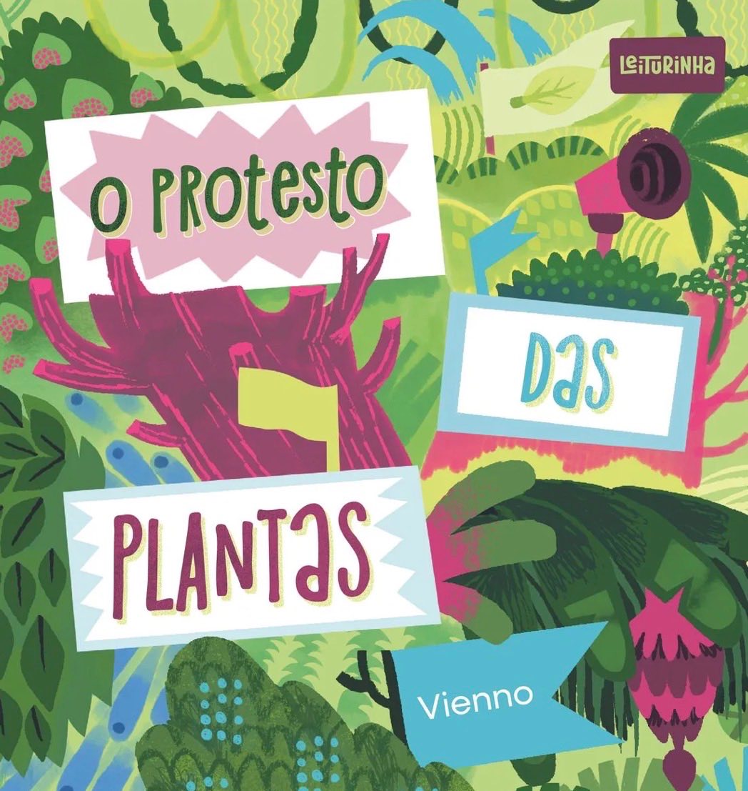 Capa de O protesto das plantas