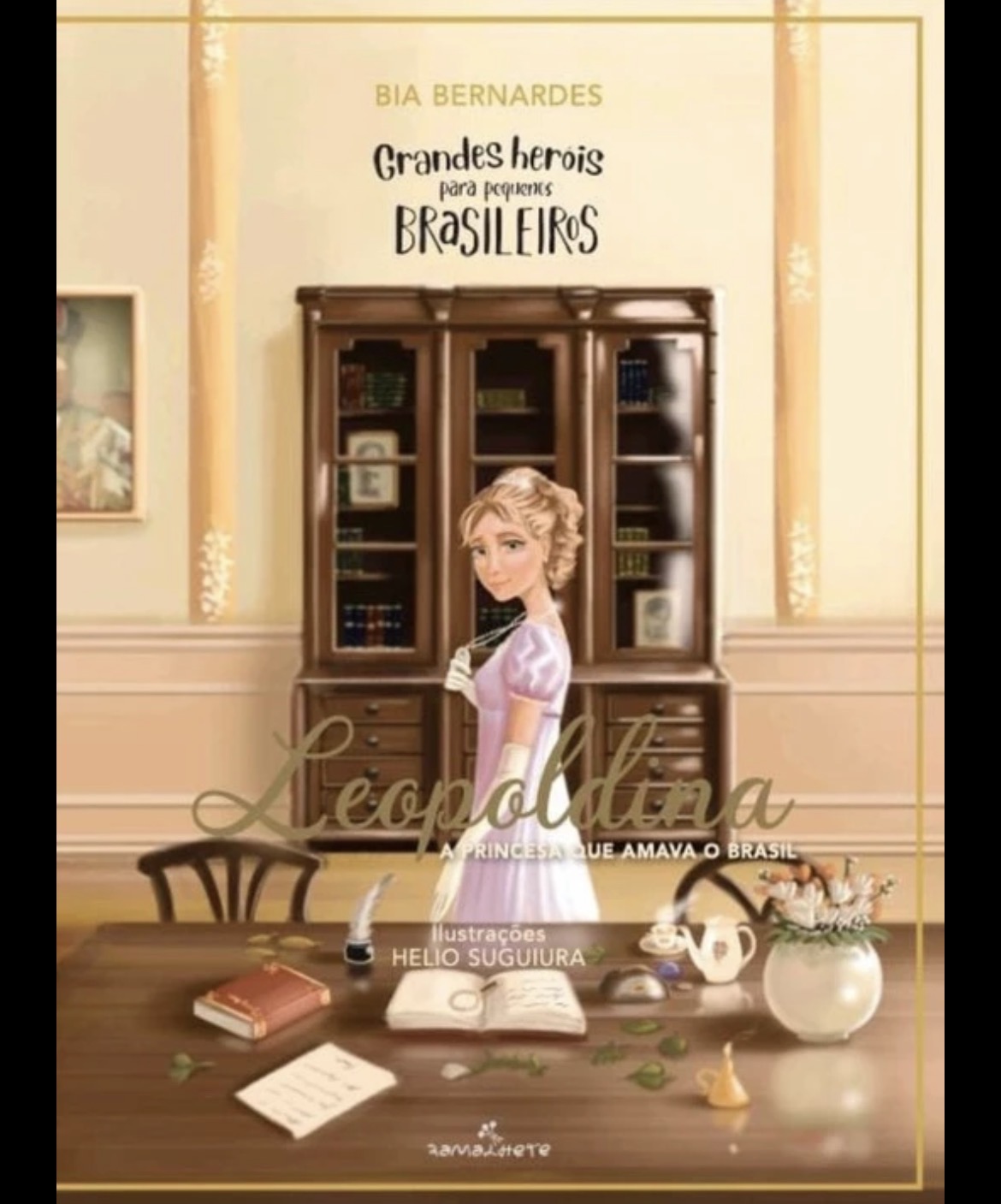 Capa de Leopoldina, a princesa que amava o Brasil