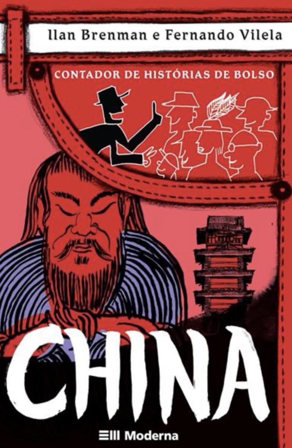 Capa de China - contador de história de bolso